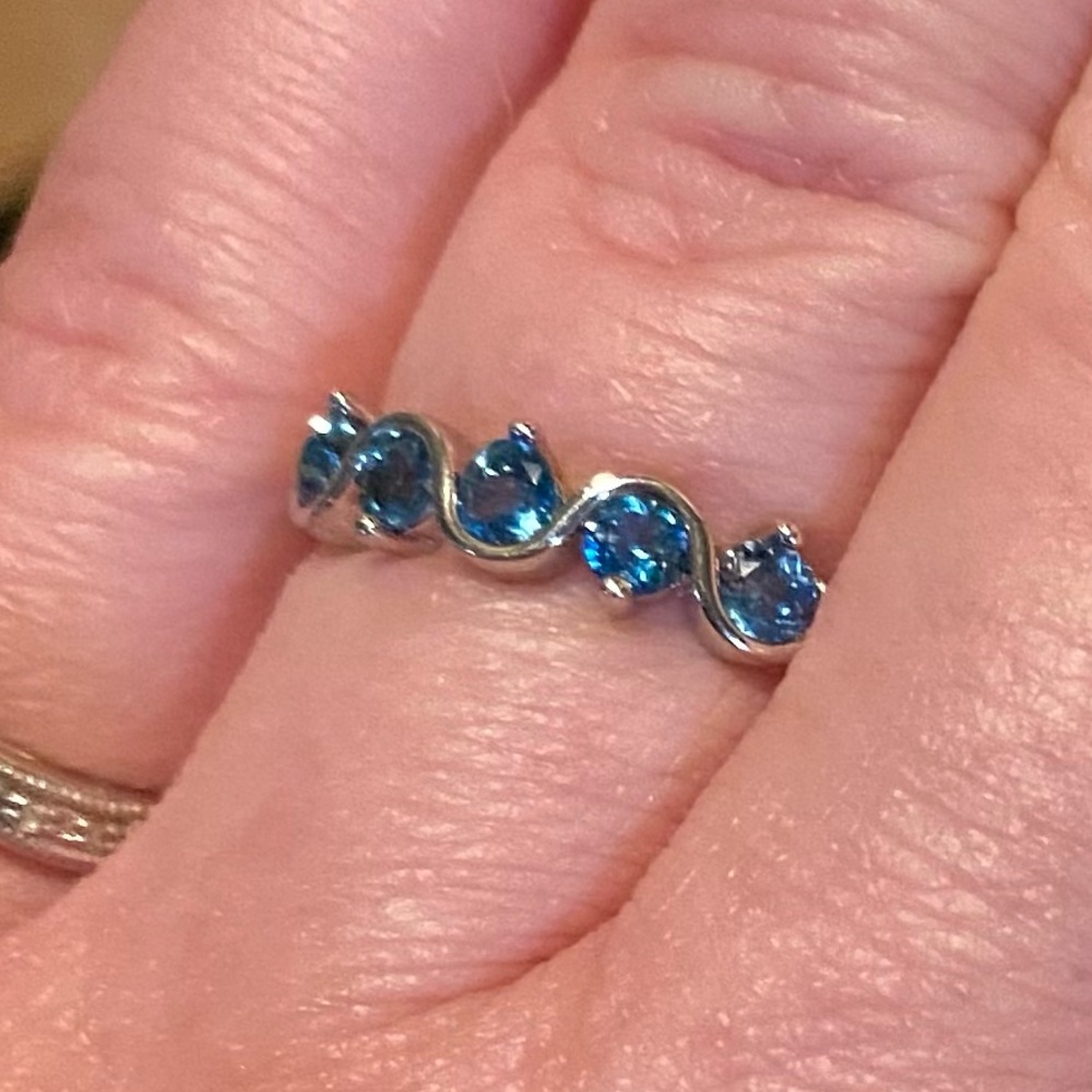 London Blue Topaz Band S925